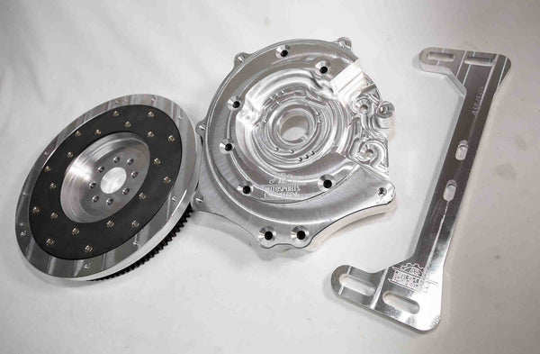 Autosports Engineering Supra MKIII 2JZGTE 2JZ 1JZ 2JZGE Engine to 350Z CD009 Transmission Adapter - Package