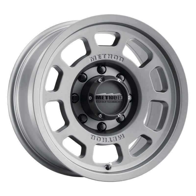 Method MR705 18x9 +18mm Offset 8x180 130.81mm CB Titanium Wheel MR70589088818