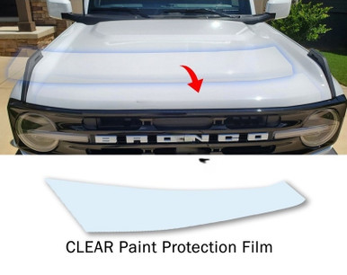Ford Bronco 6G - Clear Hood Protetion Film PPF StoneGuard by Vortex
