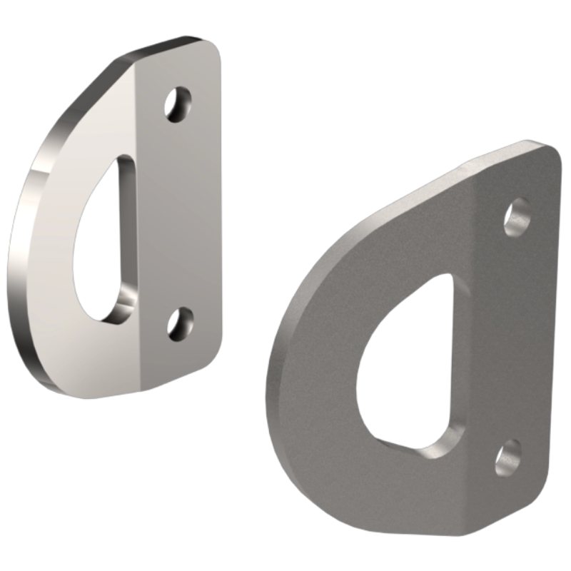 Ex-Guard Oversized Stainless Steel Tow Hooks, 3/8" Model TH-S