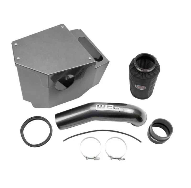Wehrli 20-21 Chevrolet 6.6L L5P Duramax 4in Intake Kit - Grey WCF100702-GRY