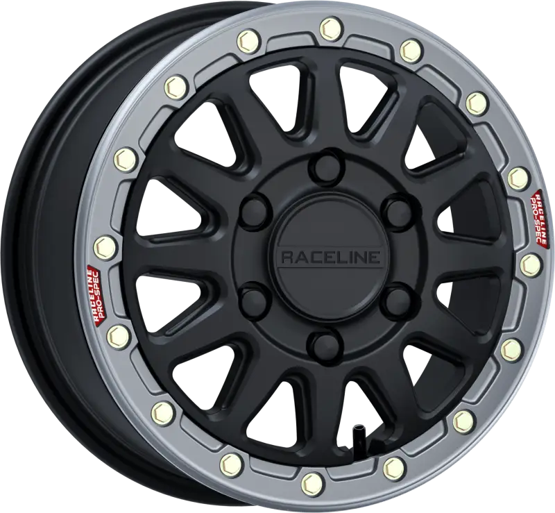 A14BG56560+74 Raceline Alpha Bdlk 15X6.5 6/139.7 (+74Mm)Black/Gunmetal wps-570-2115