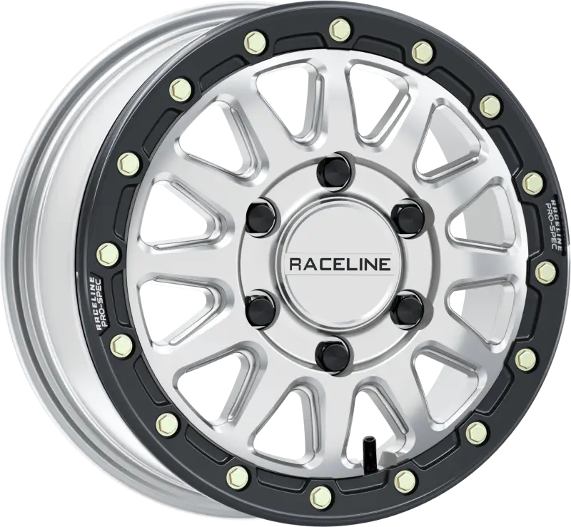A14SB-56560+74 Raceline Alpha Bdlk 15X6.5 6/139.7 (+74Mm) Silver/Blk wps-570-2120