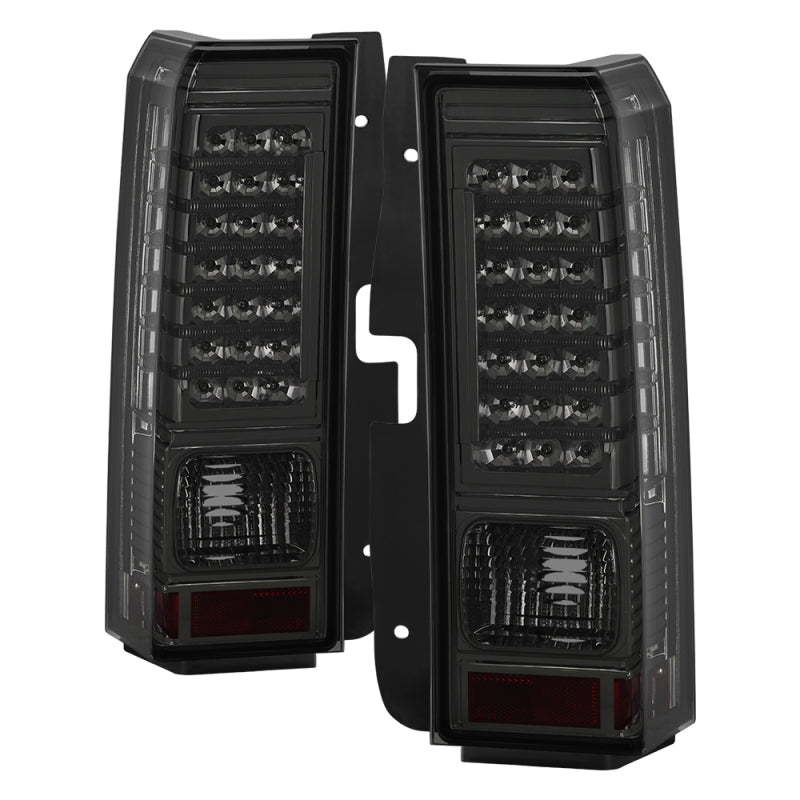 xTune Hummer H3 06-09 ( Non H3T ) LED Tail Lights Smoke ALT-ON-HH306-LED-SM