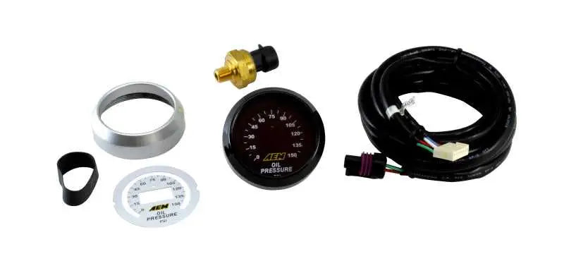 AEM 52mm Oil Pressure 150psi Digital Gauge 30-4407
