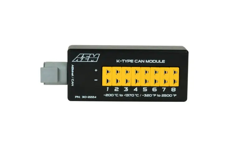 AEM 8 Channel K-Type Thermocouple EGT CAN Module aem30-2224