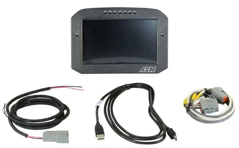 AEM CD-7 Carbon Flush Digital Dash Display 30-5700f