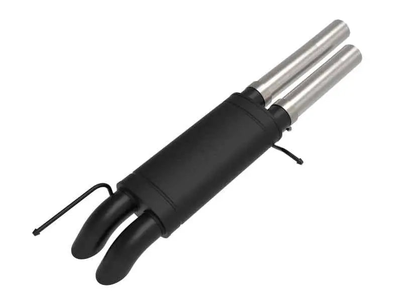 aFe 0221+ Jeep Wrangler JL (392 V8-6.4L) Rock Basher 3in. 304 Stainless Steel Cat-Back Exhaust 49-38099