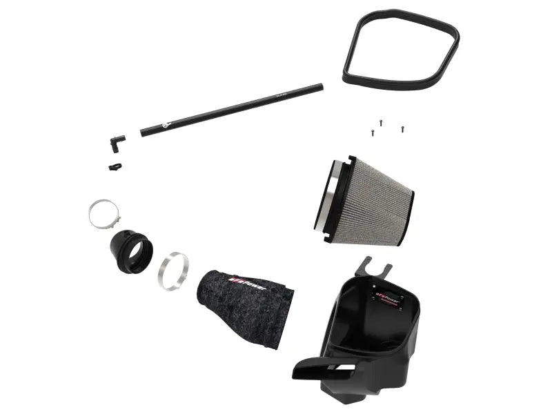 aFe 2021 Dodge Durango SRT Hellcat Track Series Carbon Fiber Cold Air Intake System w/ Pro DRY S afe57-10028d