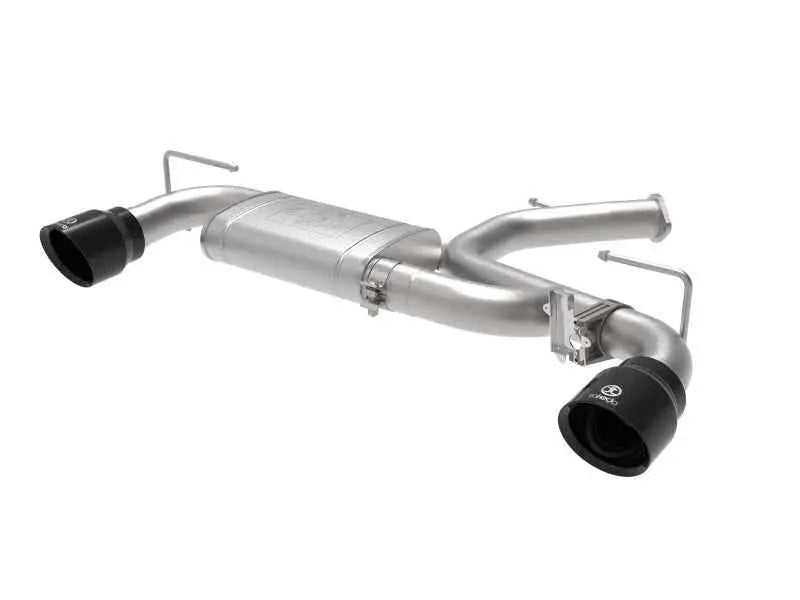 aFe 21-22 Hyundai Veloster N L4-2.0L Takeda 3in 304 SS Axle-Back Exhaust System w/ Black Tip 49-37029-b