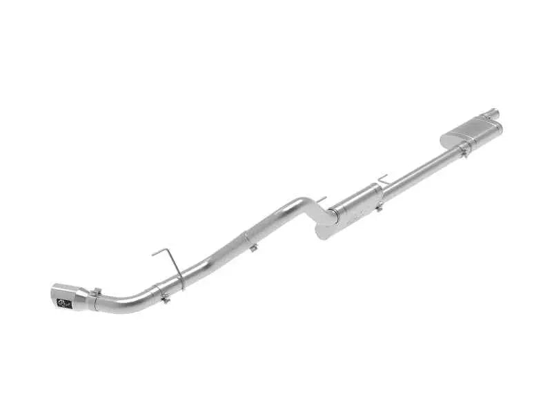 aFe Apollo GT Series 409 Stainless Steel Cat-Back Exhaust 2020 Jeep Gladiator 3.6L - Polished Tip 49-48083-p