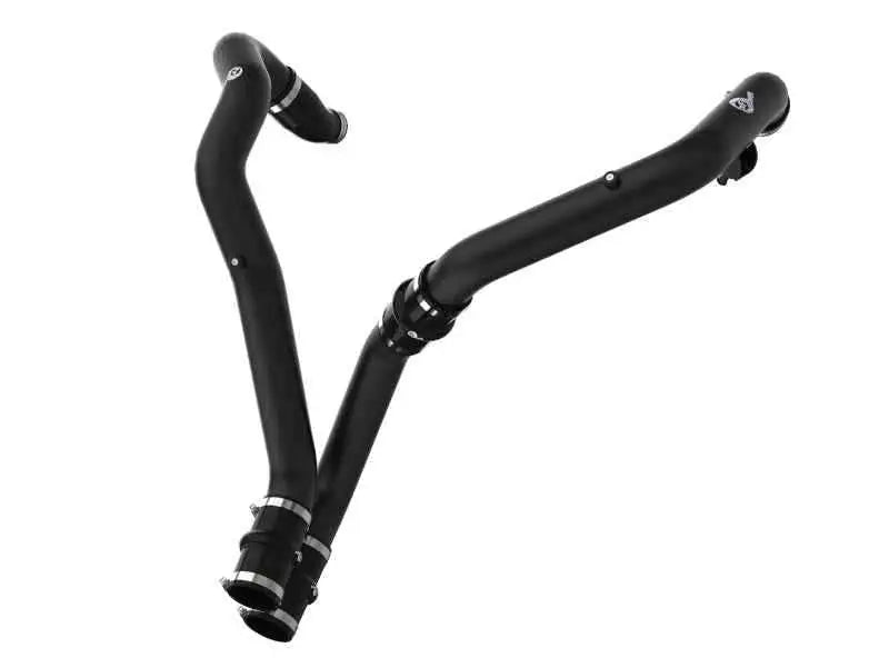 aFe Bladerunner Intercooler Tubes Hot Side 2.5in 17-20 Ford F-150 Raptor V6 3.5L(tt) 46-20298-b