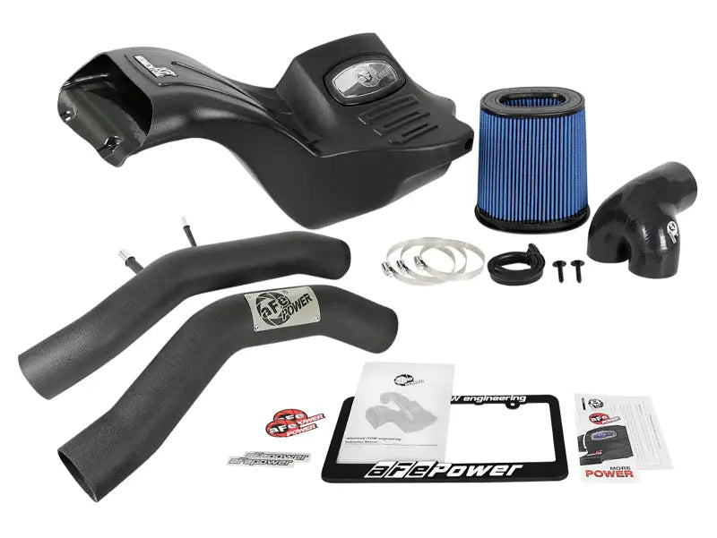 aFe Momentum XP Pro 5R Cold Air Intake System w/Black Aluminum Intake Tubes 15-18 Ford F-150 V8-5.0L afe50-30024r