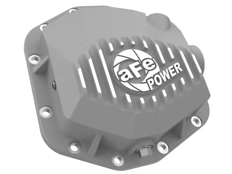 aFe Power Street Series Rear Differential Cover Raw w/Machined Fins 18-21 Jeep Wrangler JL Dana M200 afe46-71090a