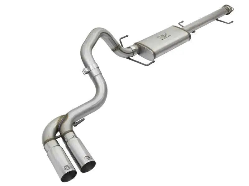 aFe Rebel Series 3in Stainless Steel Cat-Back Exhaust System w/Polished Tips 07-14 Toyota FJ Cruiser 49-46030-p