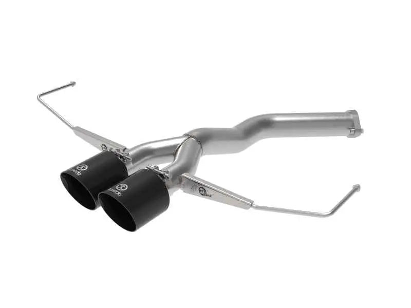 aFe Takeda 3in-2.5in 304 SS Axle-Back Exhaust w/ Black Tip 19-20 Hyundai Veloster I4-1.6L(t) 49-37012-b