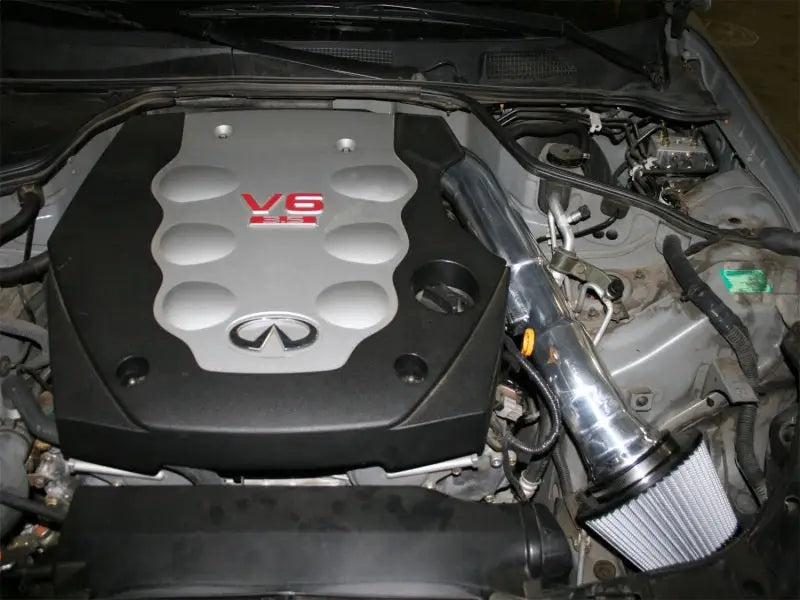 aFe Takeda Intakes Stage-2 PDS AIS PDS Nissan 350Z 03-06: Infiniti G35 03.5-06 V6-3.5L (blk) afetr-3001b