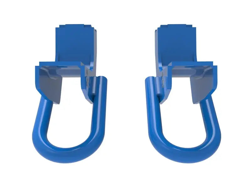 aFe Toyota Tundra 2022 V6-3.5L (tt) Front Tow Hook Blue afe450-72t001-l
