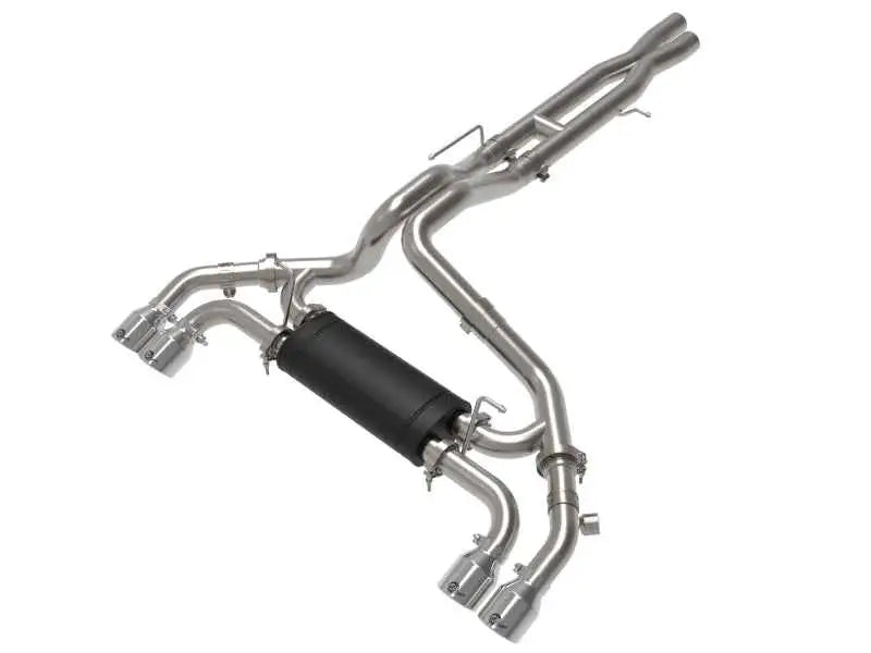 aFe Vulcan Series 2.5in 304SS Cat-Back Exhaust 2021+ Jeep Wrangler 392 6.4L w/ Polished Tips 49-38098-p