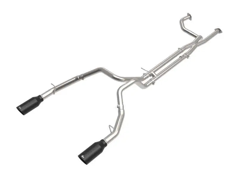 aFe Vulcan Series 3in 304SS Cat-Back Exhaust 21+ Rma 1500 TRX V8-6.2L w/ Black Tips 49-32084-b