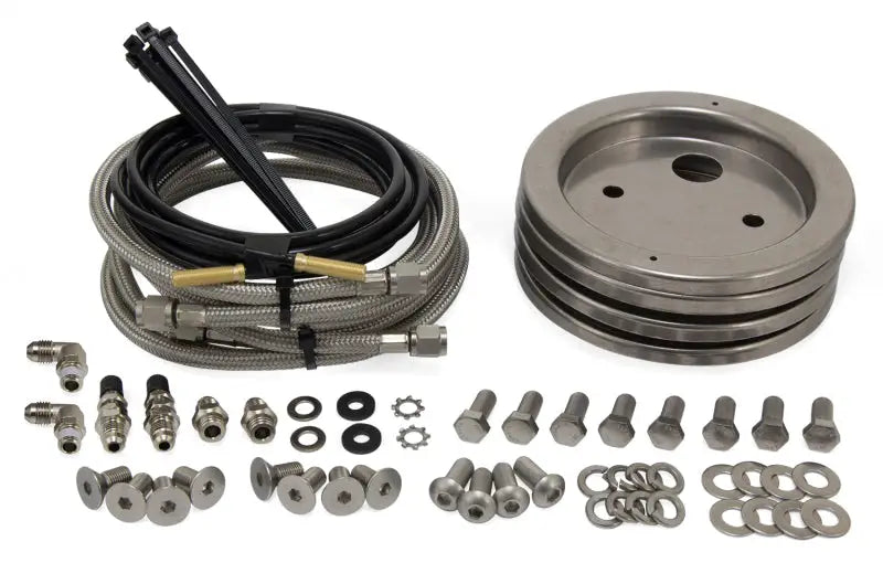 Air Lift Loadlifter 5000 Ultimate Plus Complete Stainless Steel Air Lines Upgrade Kit (Inc 4 Plates) alf52301