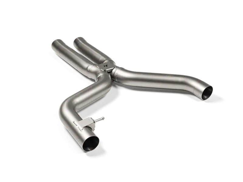 Akrapovic 2021 BMW M3 (G80) Evolution Short Link Pipe Set w/o Resonator (Titanium) akre-bm-t-14