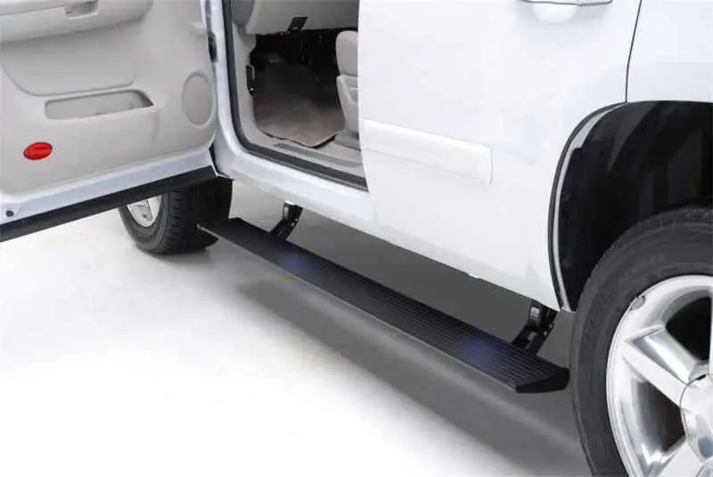AMP Research 2019 Ram 1500/2500/3500 All Cabs PowerStep Plug N Play - Black (Incl OEM Illumination) 76240-01a