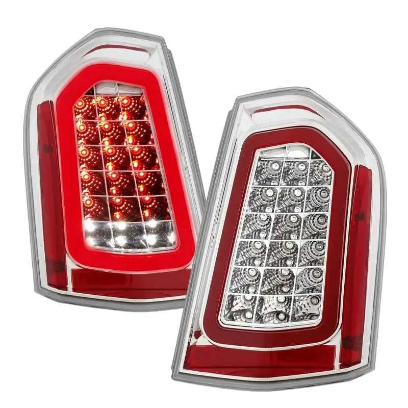 ANZO 11-14 Chrysler 300 LED Taillights Chrome w/ Sequential 321344
