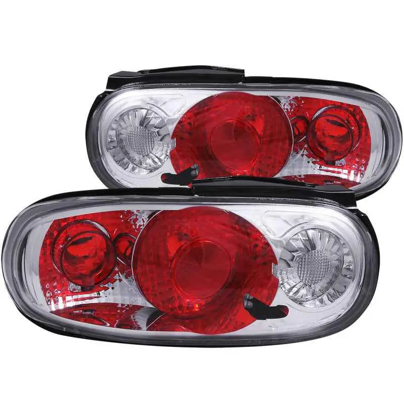 ANZO 1990-1997 Mazda Miata Taillights Chrome 221075