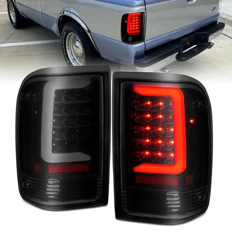 ANZO 1993-1997 Ford Ranger LED Tail Lights 311360