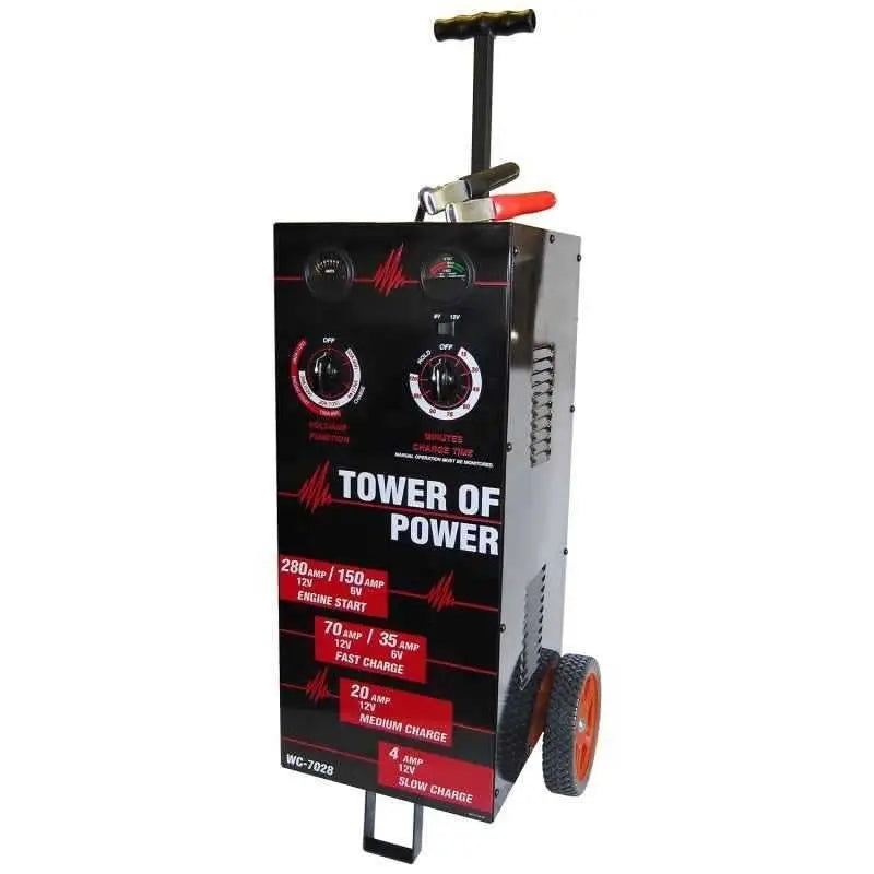 Autometer Wheel Charger Tower of Power Man 70/30/4/280 AMP wc-7028