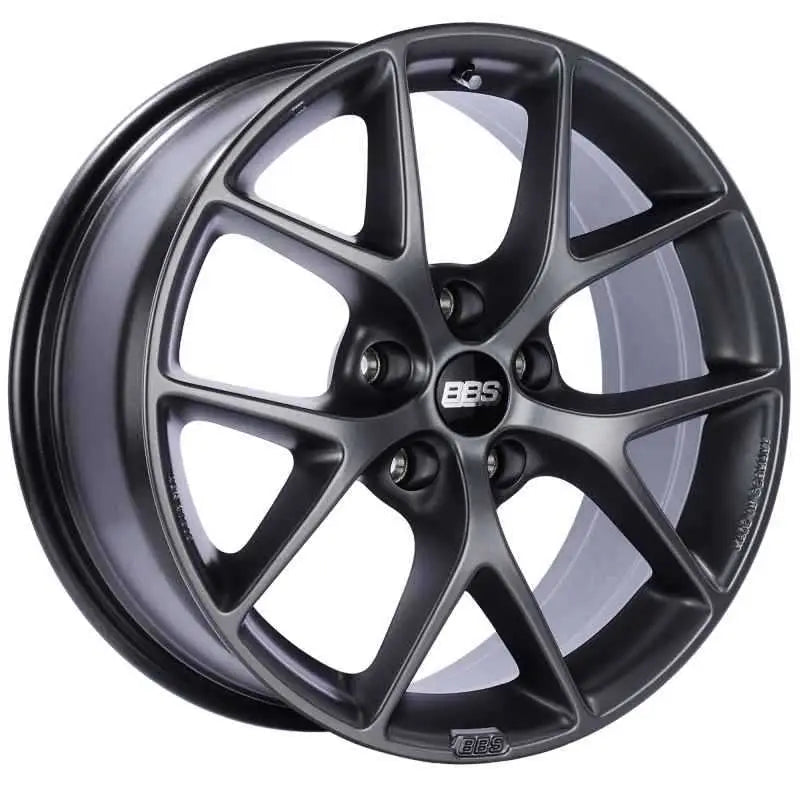 BBS SR 17x7.5 5x112 ET45 Satin Grey Wheel -82mm PFS/Clip Required sr005sg