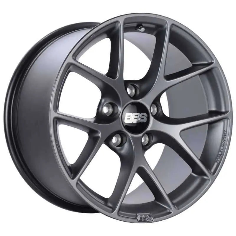 BBS SR 18x10 5x130 ET41 CB71.6 Satin Grey Wheel sr021sg