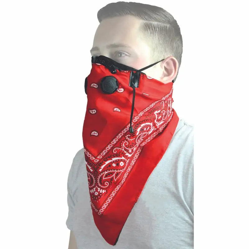 BDMRED Dust Mask Bandanna Red wps-45-2693