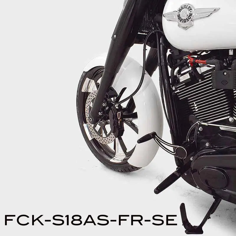 BHK-040-B Hawg Halters Inc Brake Line Adaptor Kit W/ Abs Softail Fwrd Cntrls wps-750-04112