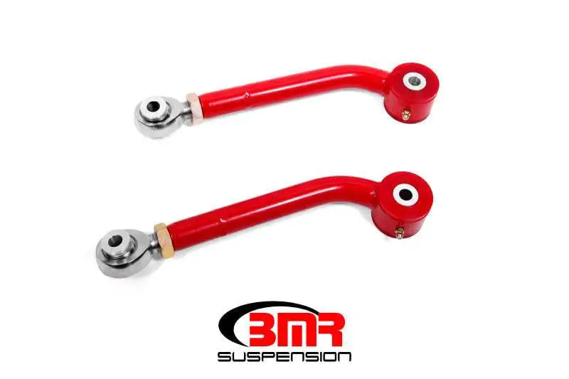 BMR 08-17 Challenger Upper Trailing Arms w/ Single Adj. Poly/Rod Ends - Red UTA111R