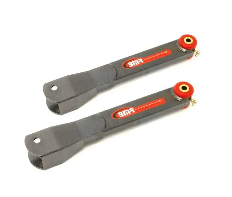 BMR 10-15 5th Gen Camaro Non-Adj. Rear Trailing Arms (Polyurethane) - Black Hammertone tca026h