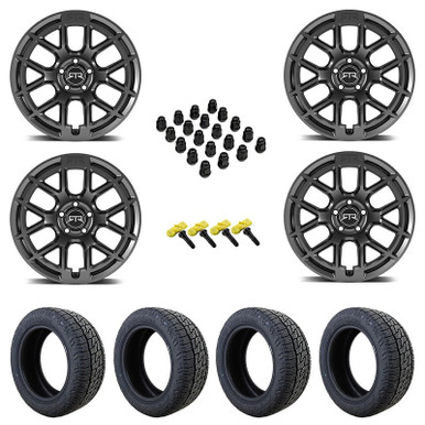 Ford Bronco Tech 6 Wheel & Tire Bundle by RTR Vehicles