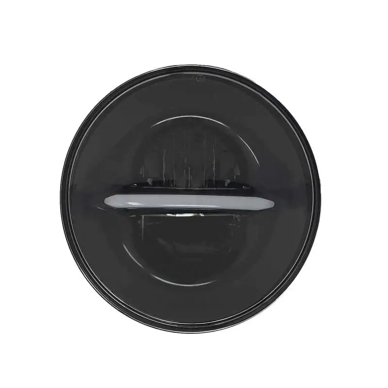 Classic Led Headlight 5.75" W/Drl Black wps-226-0103