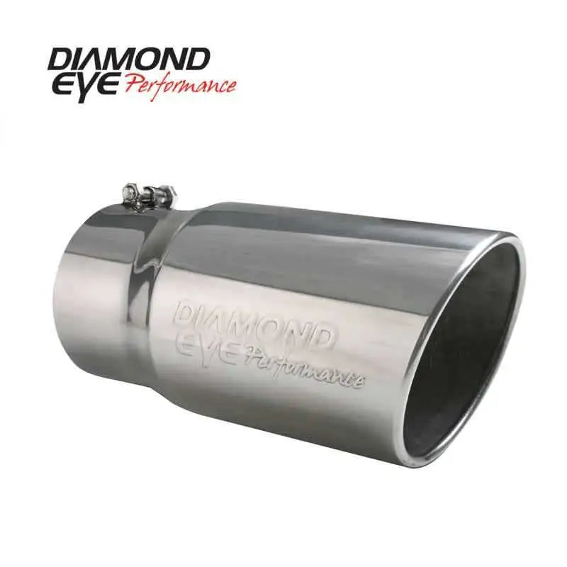 Diamond Eye TIP 4in-5inX12in BOLT-ON ROLLED ANGLE 15-DEGREE ANGLE CUT: EMBOSSED DIAMOND EYE 4512bra-de