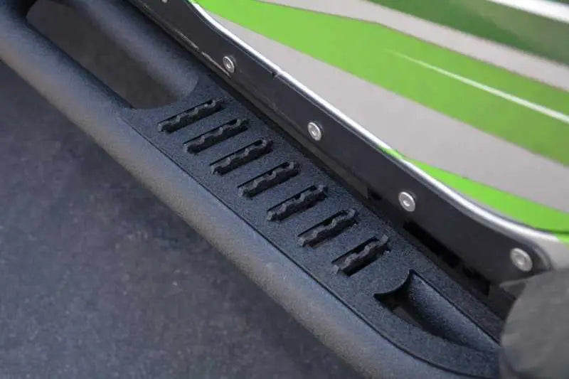 DV8 Offroad 07-18 Jeep Wrangler JK Rock Slider Steps (4 Door Only) SRSOTB-06