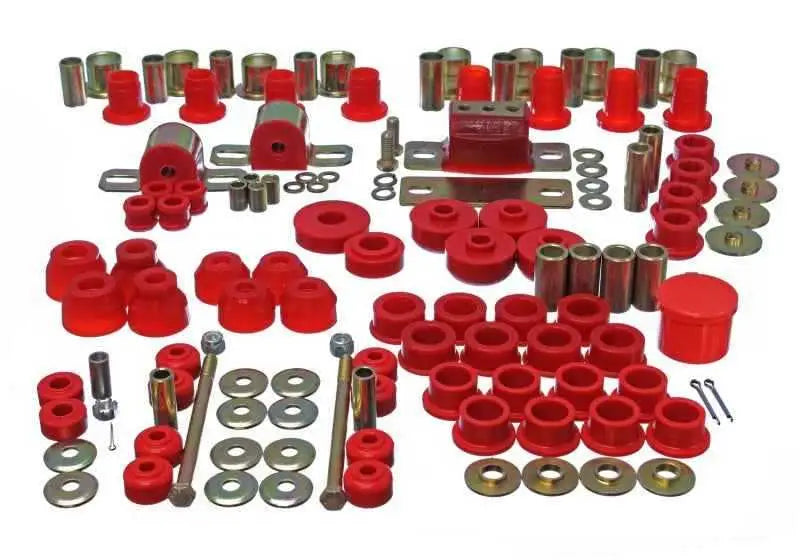 Energy Suspension 63-82 Chevrolet Corvette Red Hyper-flex Master Bushing Set 3-18123r