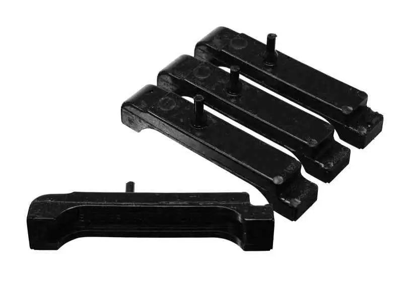 Energy Suspension GM BBC Black Radiator Isolator Pad Set - 4 Row 3-6118g