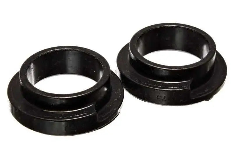 Energy Suspension Universal 2 1/8in ID 2 1/2in OD 5/8in H Black Coil Spring Isolators (2 per set) 9-6119g