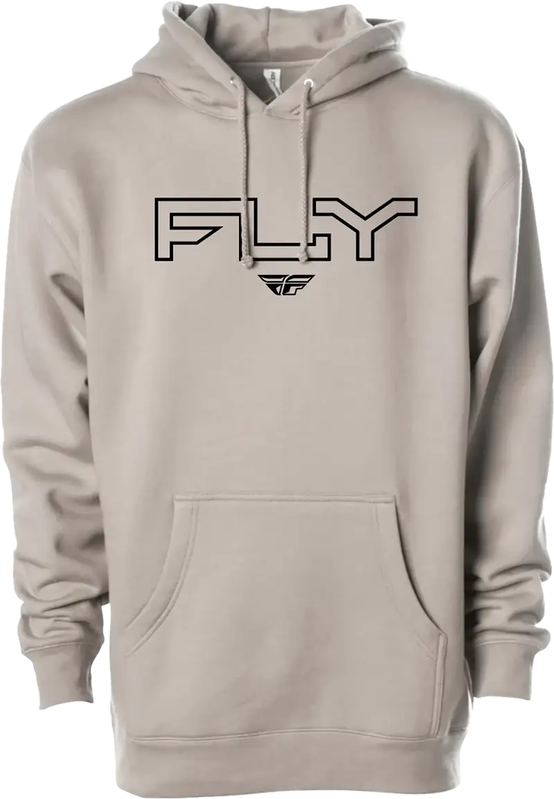Fly Racing 354-03051 Youth Fly Edge Hoodie Cement Ys/Ym wps-354-03051