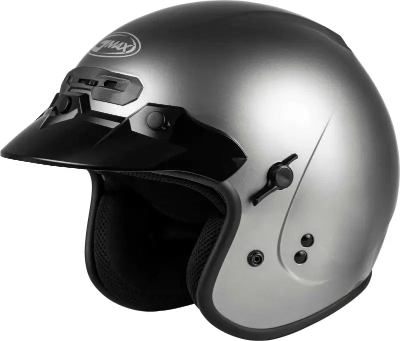Gm 32 Open Face Helmet Titanium Xs wps-72-4922xs