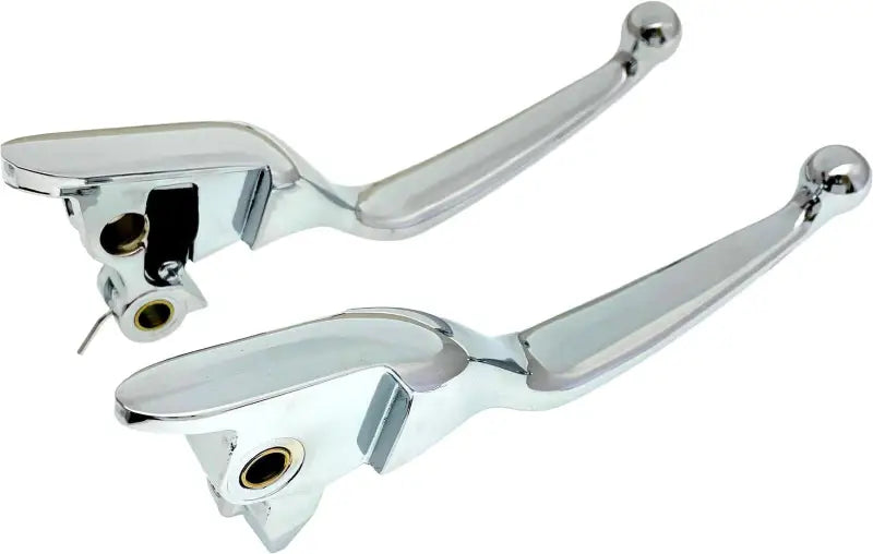 Harddrive 053840 Smooth Lever Set Chrome Flt `21-Up Cbl Clutch wps-820-54384