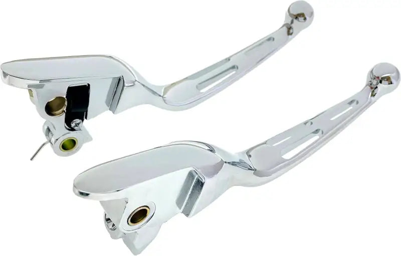 Harddrive 053846 3 Slot Lever Set Chrome Flt `21-Up Cbl Clutch wps-820-54383