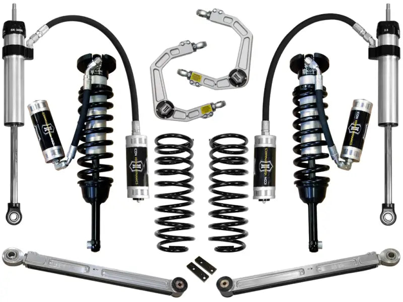 ICON 03-09 Toyota 4Runner/FJ 0-3.5in Stage 5 Suspension System w/Billet Uca icok53055