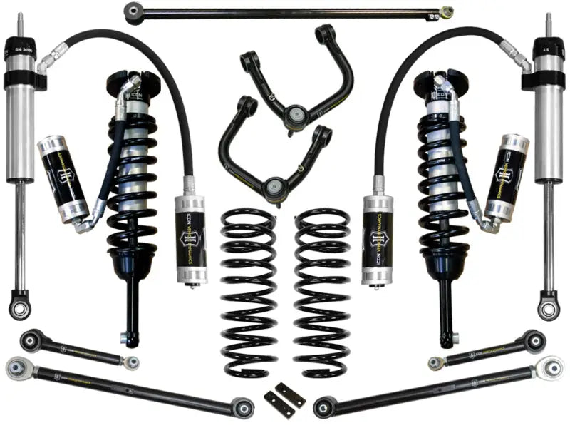 ICON 03-09 Toyota 4Runner/FJ 0-3.5in Stage 6 Suspension System w/Tubular Uca icok53056t